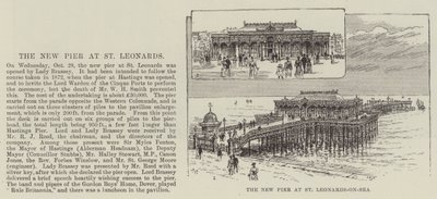 Den nye mole ved St Leonards-on-Sea af Frank Watkins